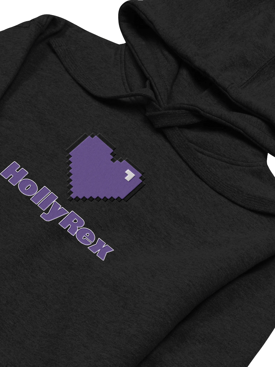 HollyRex Pixel Heart Embroidered Hoodie product image (29)