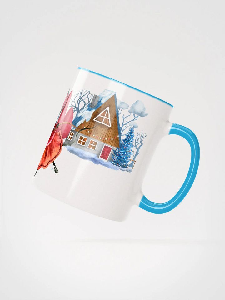 Four Seasons of Love: Warm Winter Embrace Mug | Cozy Winter Wonderland Design product image (2)