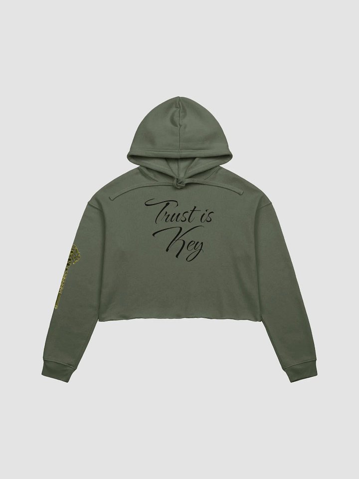 Trust is Key - Crop Hoodie product image (2)