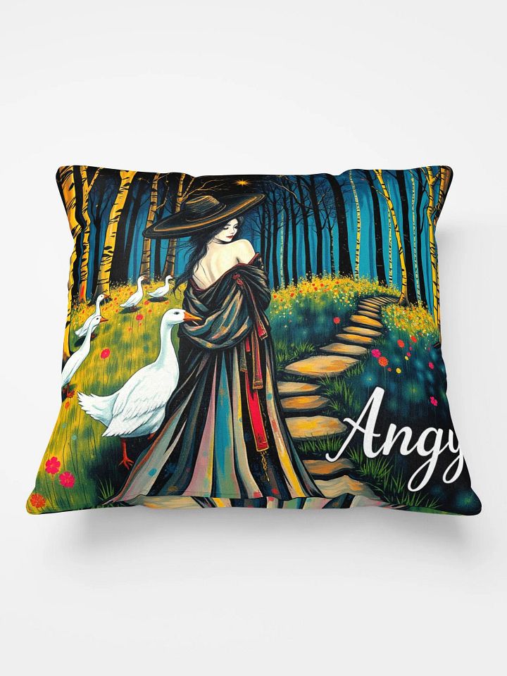 goose lady vintage, Cozy Dreams All-Over Pillow product image (1)