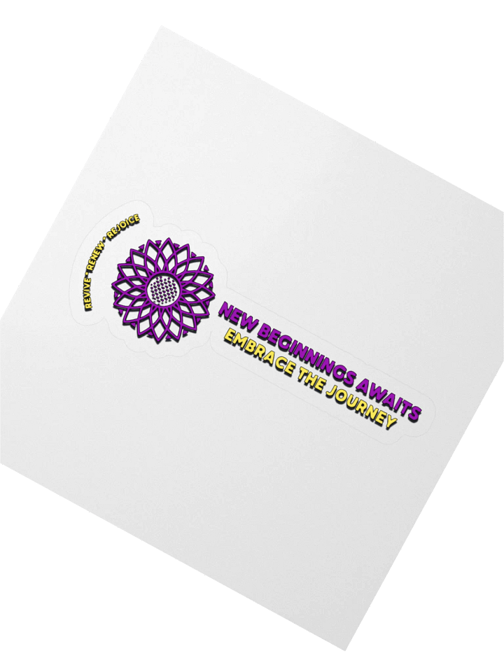 Revive & Renew Floral Sticker product image (2)