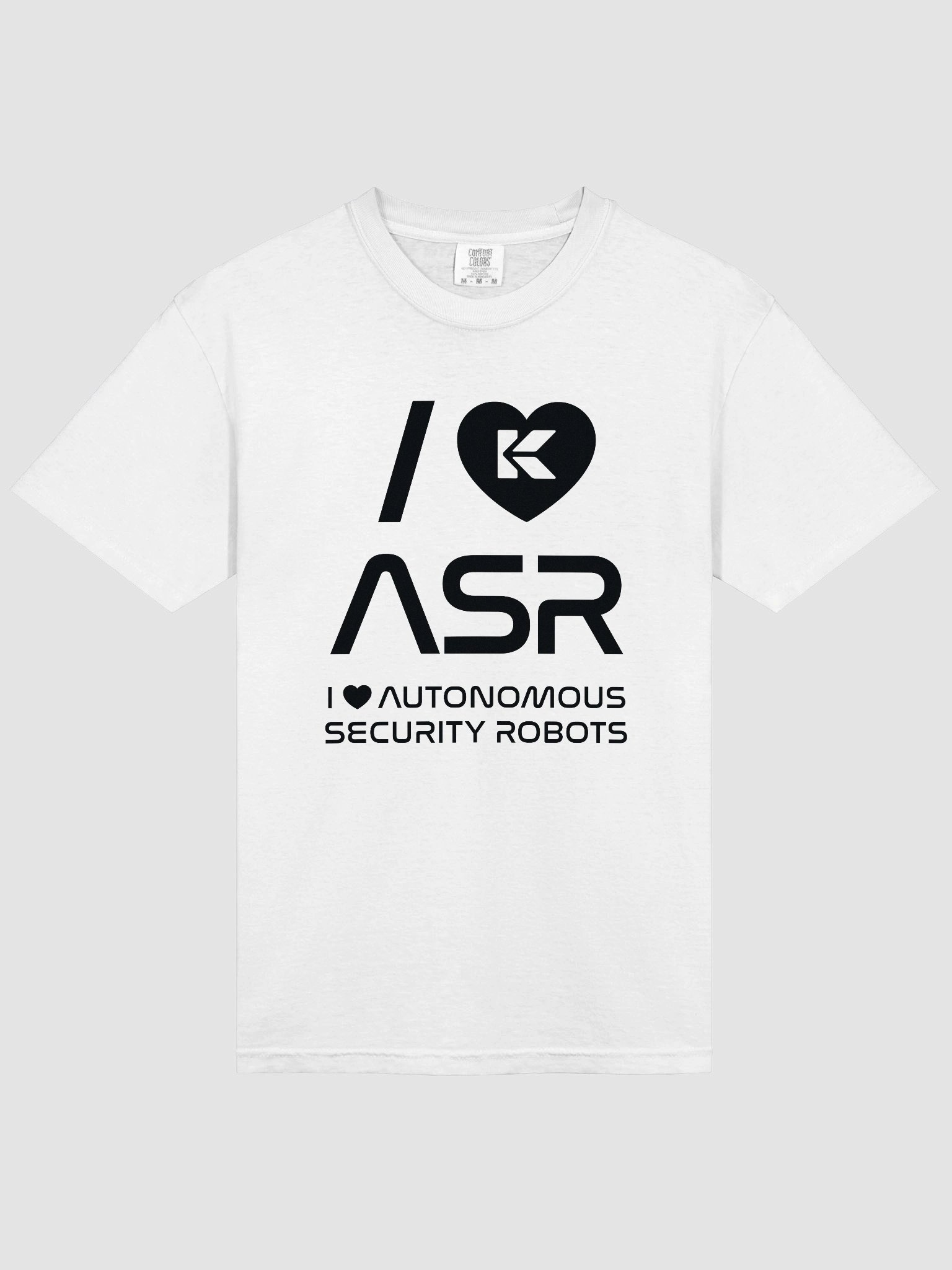 LOVE ASR: Stylized T-Shirt - White product image (3)