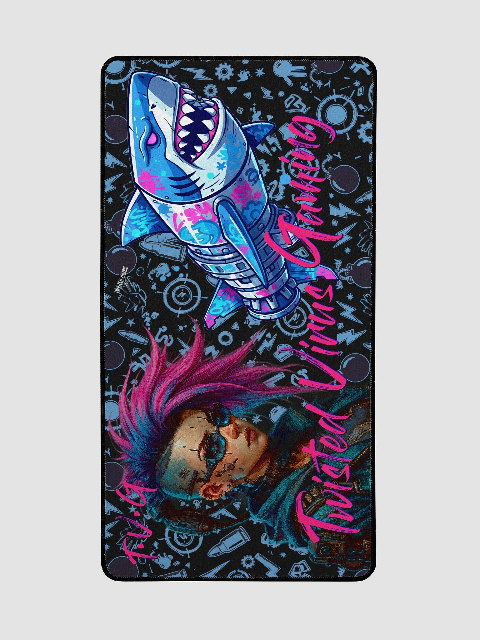 Twisted Virus Gaming - Jinx Style Deskmat product image (3)