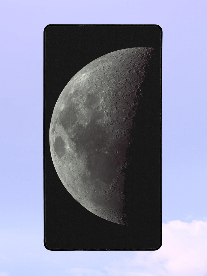 Waxing Moon Desk Mat product image (2)