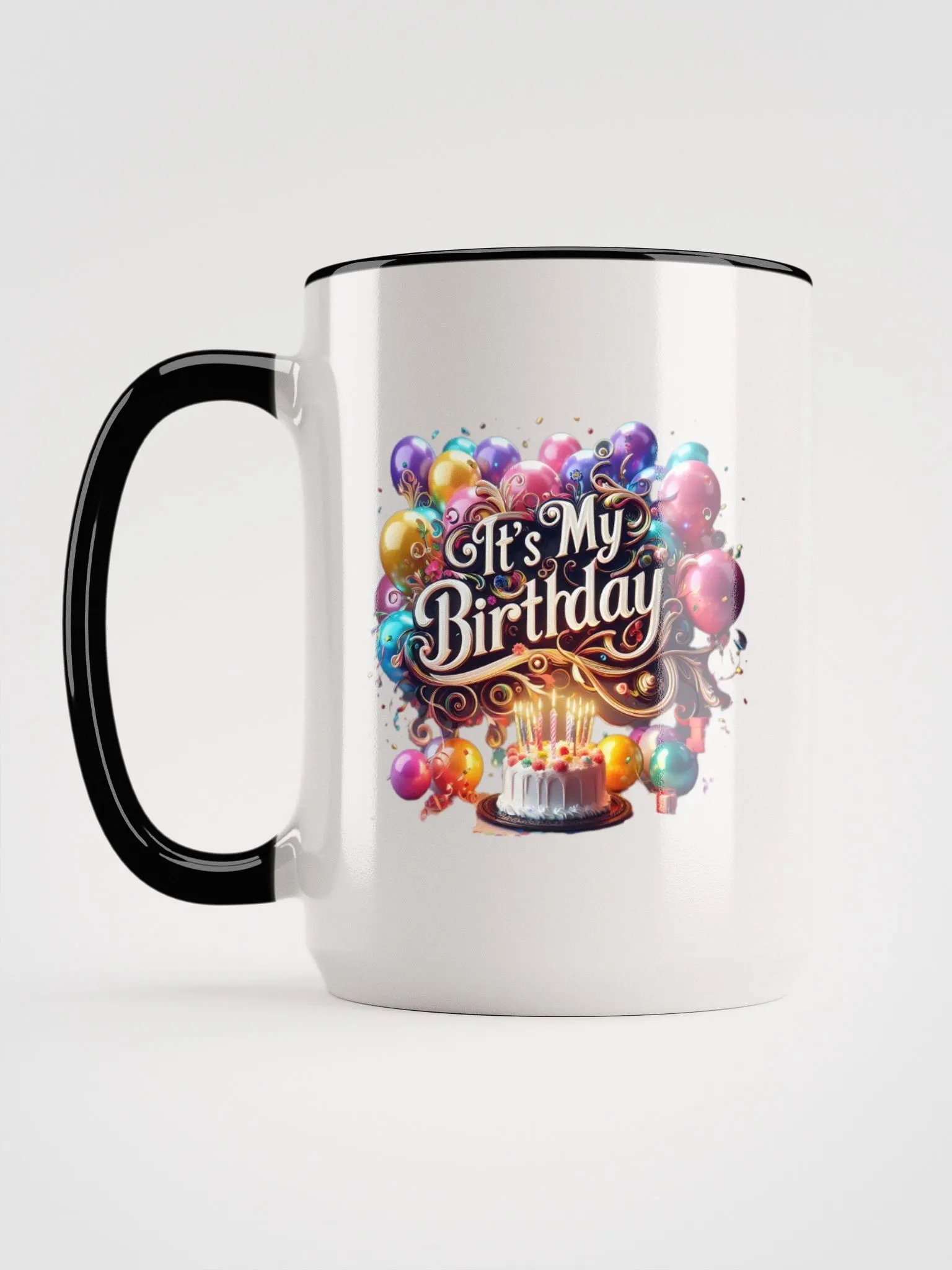 Festive Birthday Ceramic Mug product image (8)