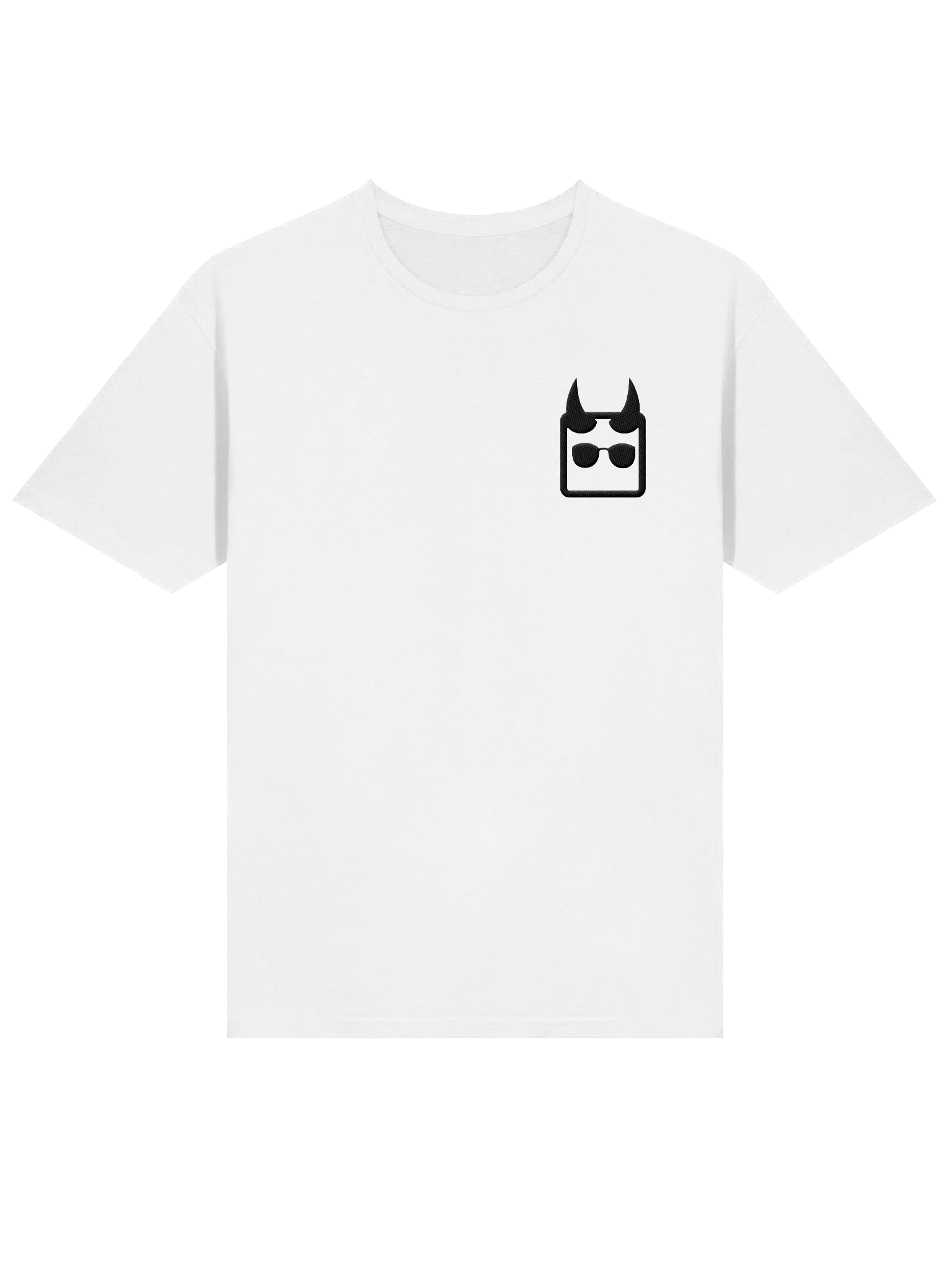 Minimalist Unisex T-Shirt Embroidered (Black) product image (3)