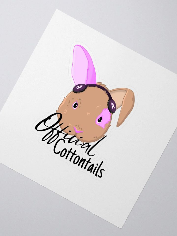 Official Cottontail Sticker product image (4)
