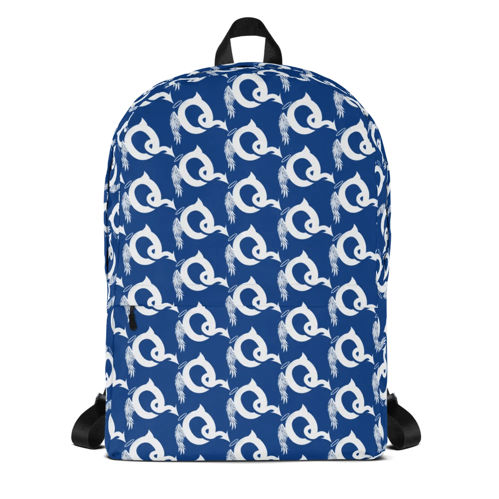 Q vs. Evil Q Blue Backpack product image (2)