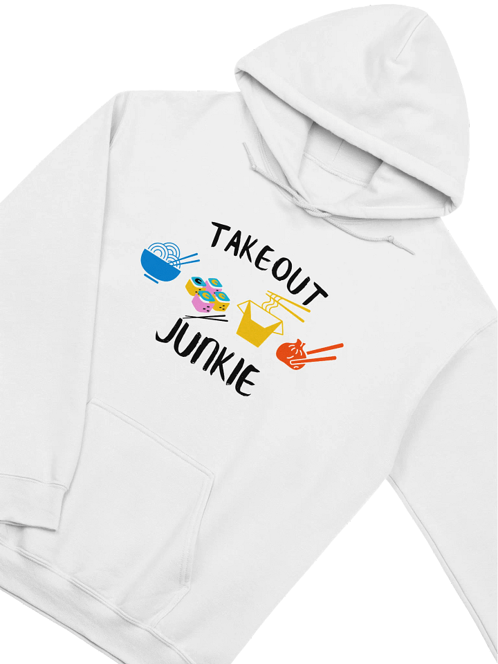 Takeout Junkie - Gildan Classic Hoodie - Light Colors product image (2)