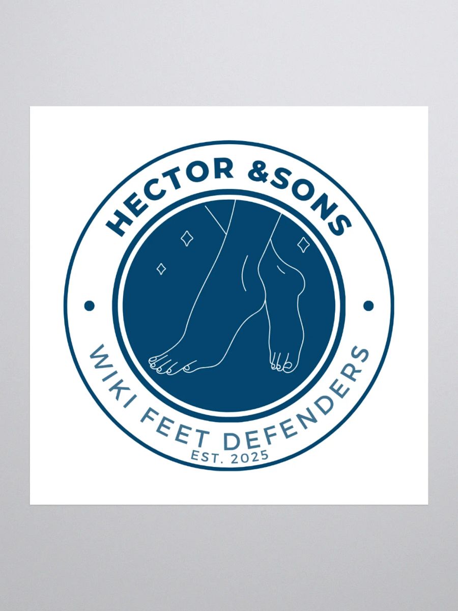 Hector & Sons. Logo Stickers product image (2)