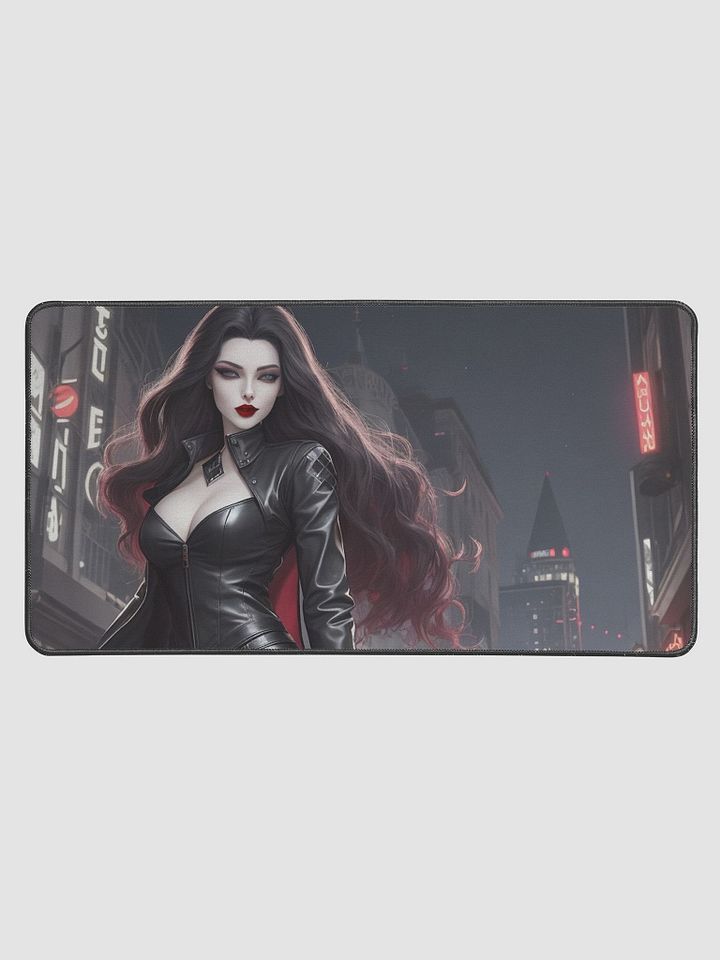 City Vampire Woman Desk Mat product image (1)