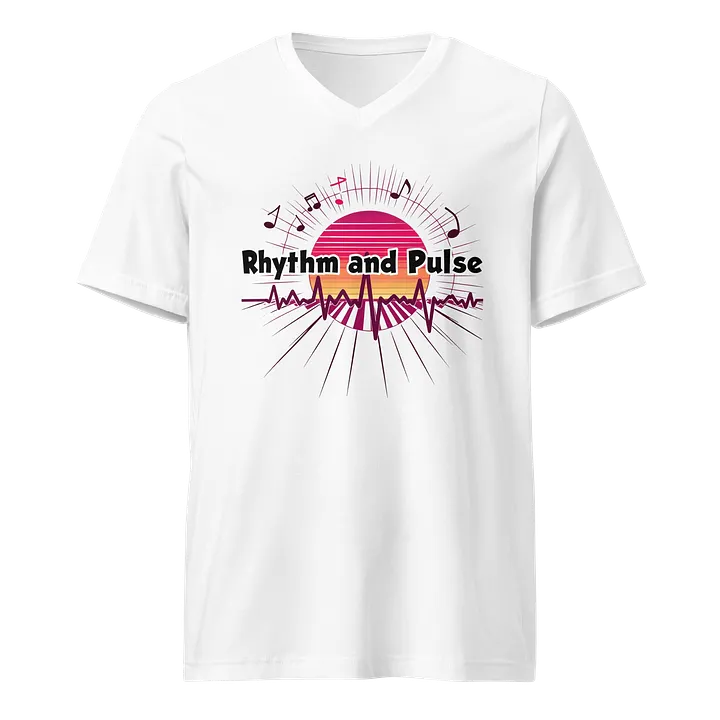 Rhythmic Sunburst V-Neck Tee product image (1)