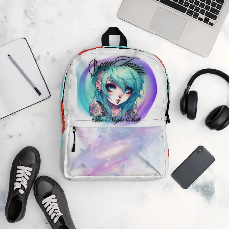 White BBG Backpack product image (12)