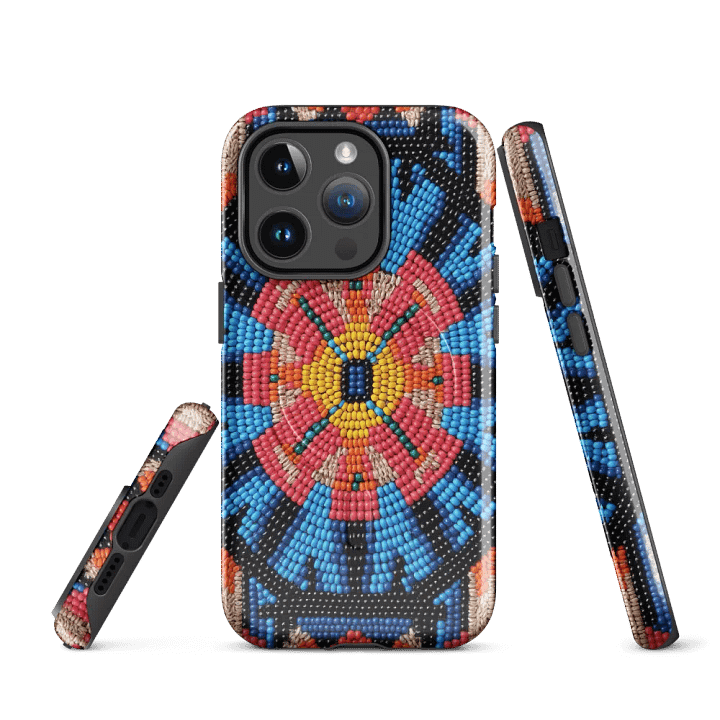 Geometric Faux Beaded iPhone® Case product image (3)