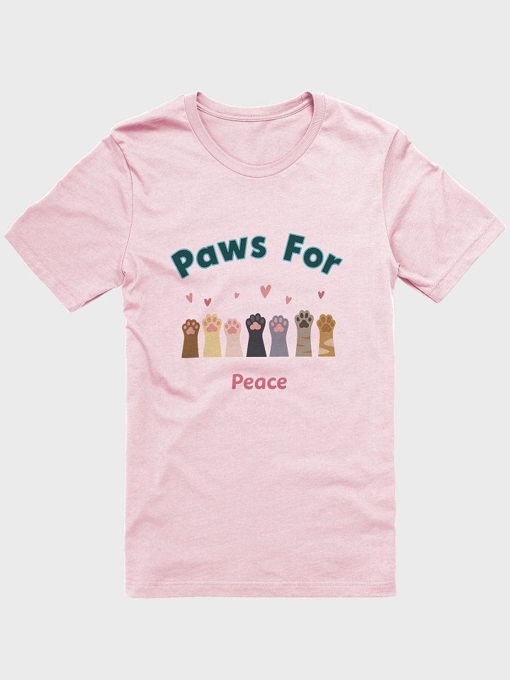 Paws For Peace Cartoon T-Shirt product image (2)