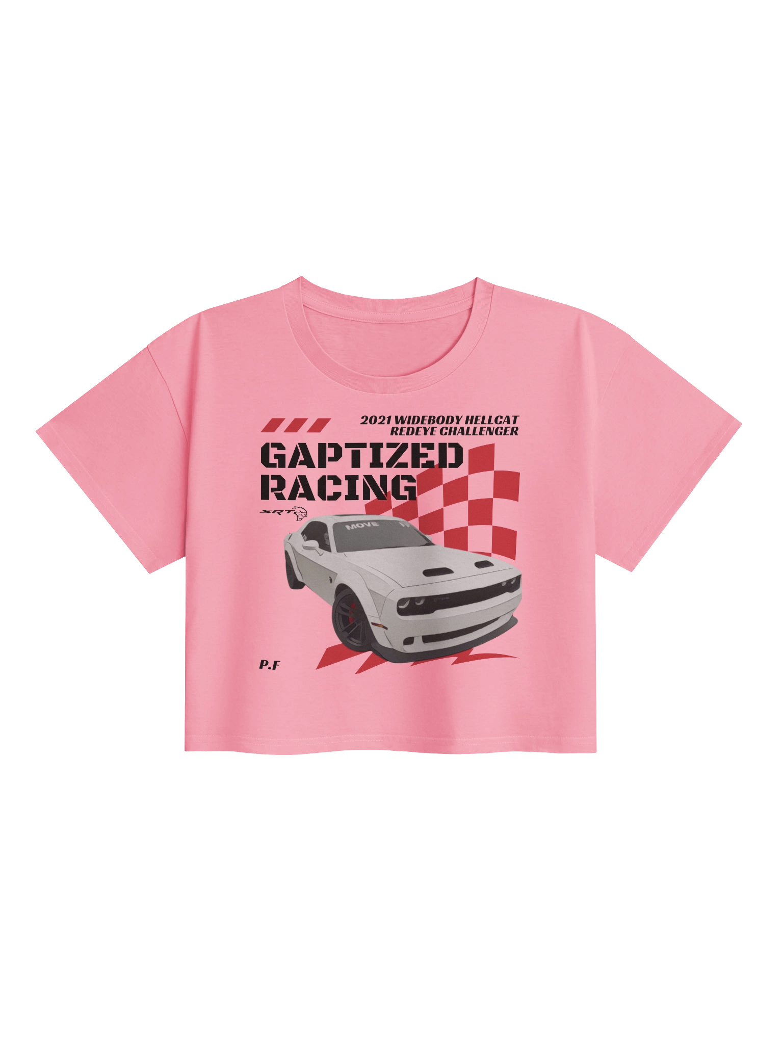 Gaptized Racing™ Women’s Crop Top Tee product image (1)