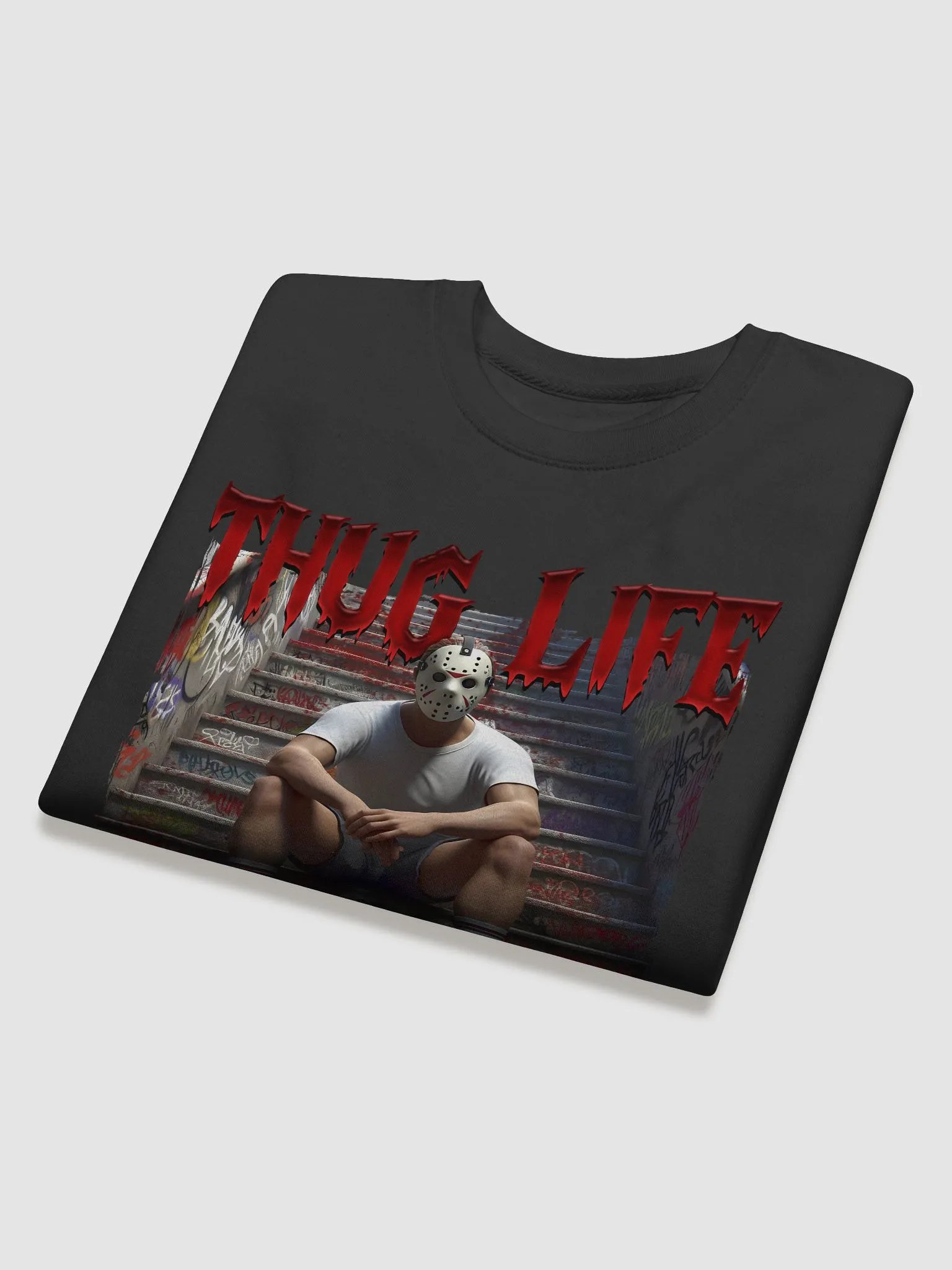 'Thug Life, Jason' Premium Sweatshirt product image (27)