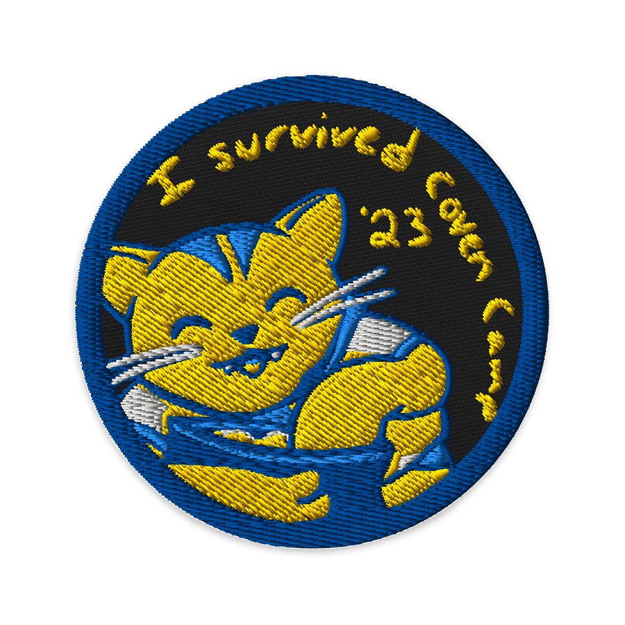 CC23 Snack Pack Gold Patch product image (1)