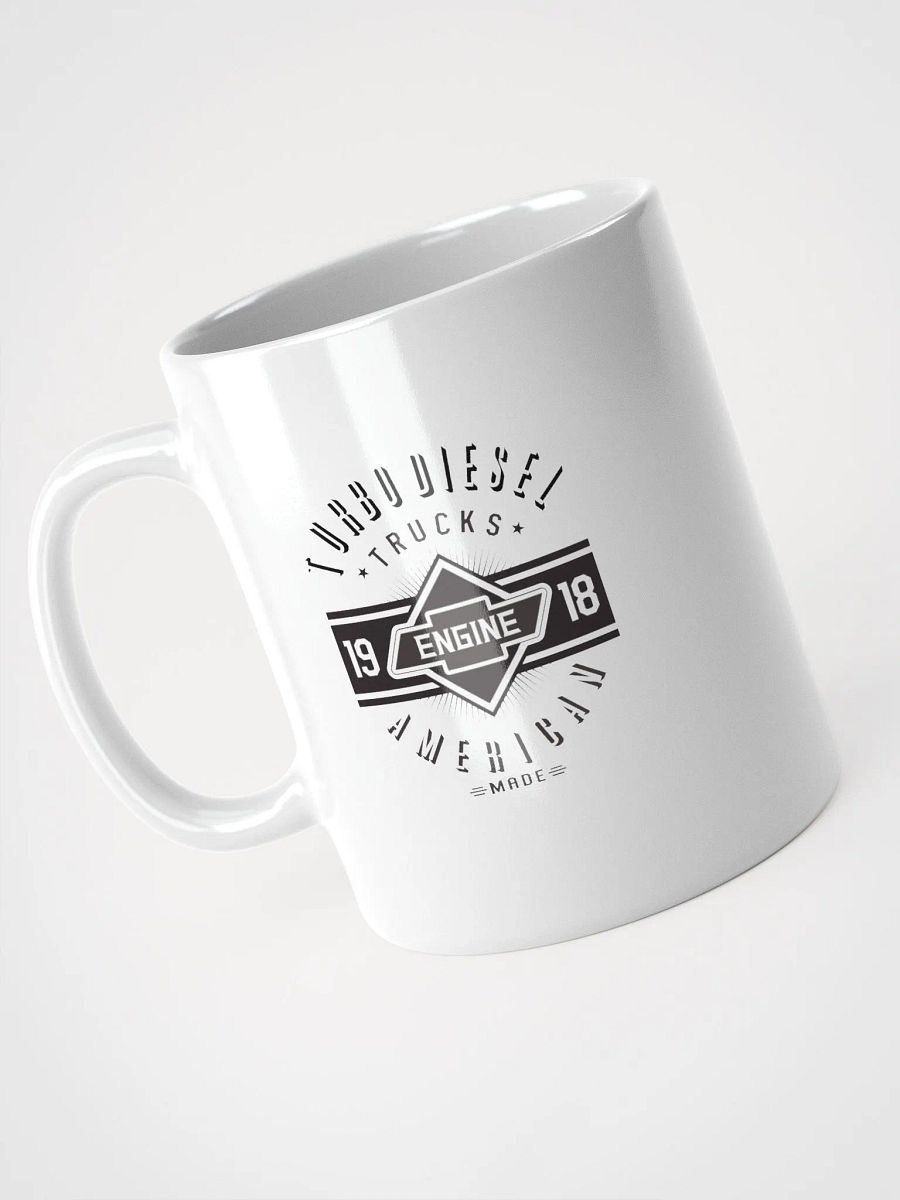 Engine 18-19 Logo White Mug product image (9)