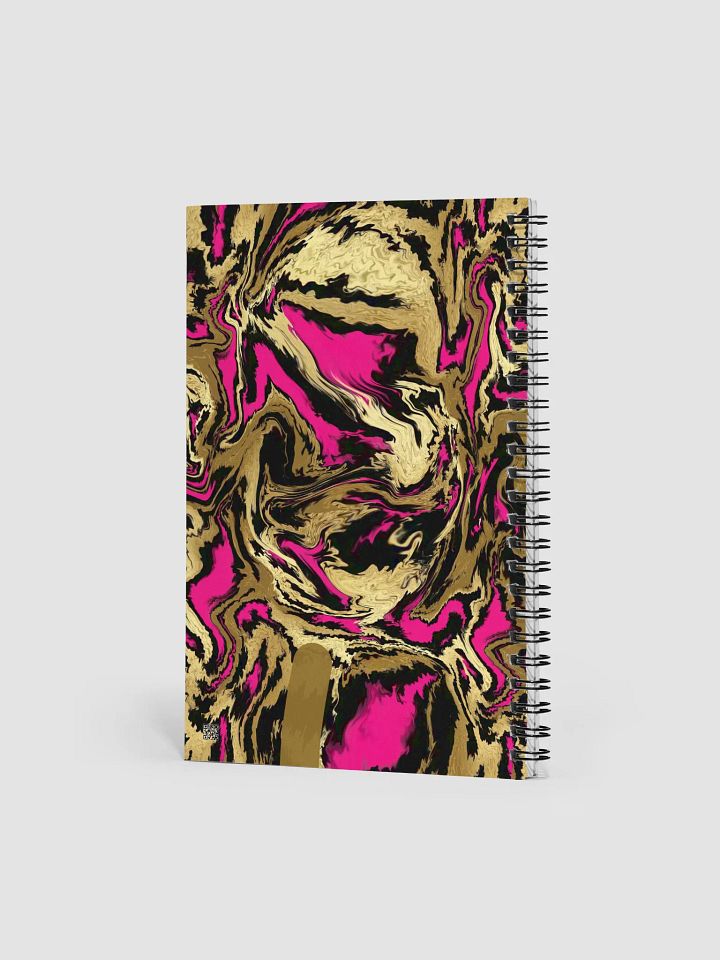 Energetic Swirls Spiral Notebook product image (2)