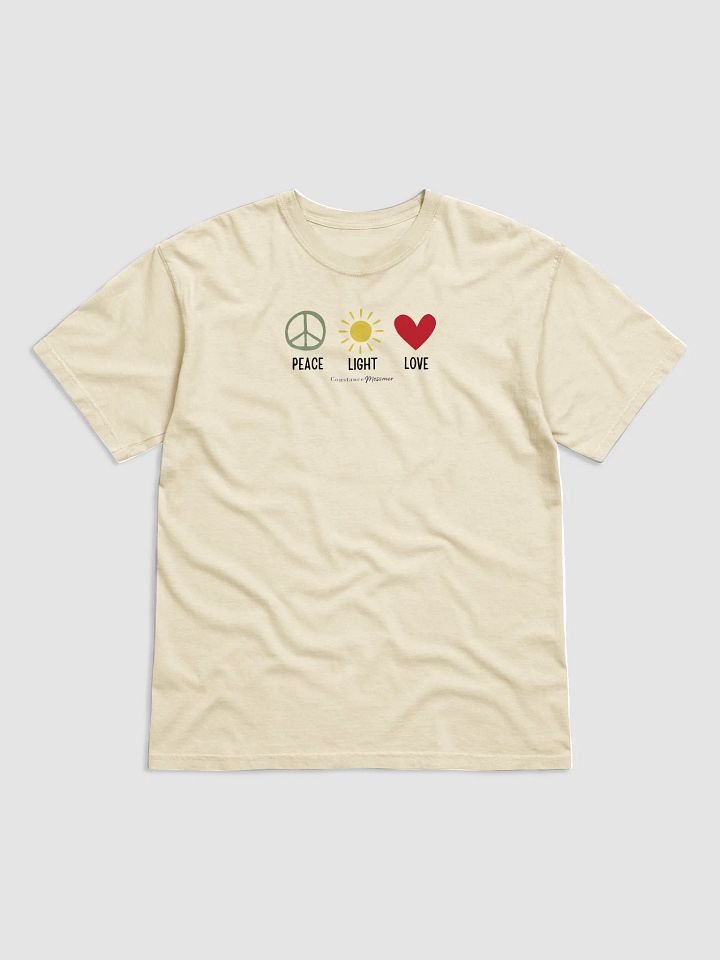 Peace - Light - Love Graphic Unisex Tee product image (1)
