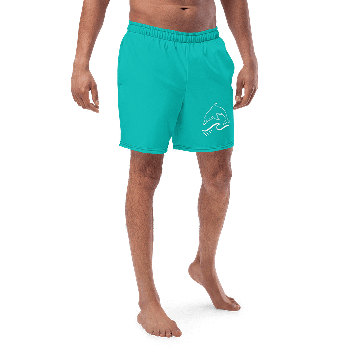 Dolphin Dreams All-Over Swim Trunks product image (1)