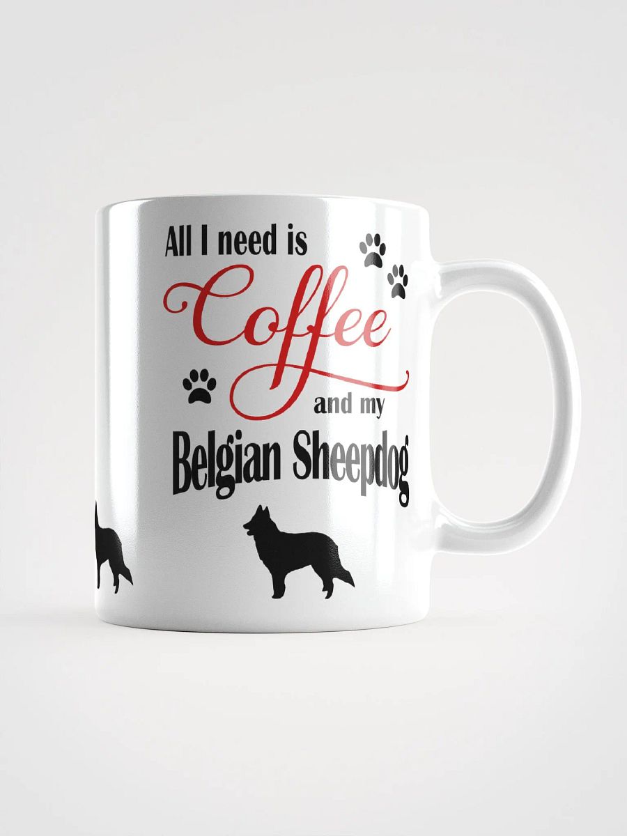 Coffee and my Belgian Sheepdog Mug product image (1)