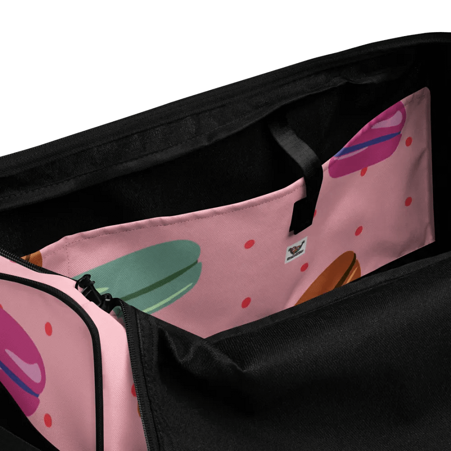 Colorful Macaron Madness Duffle Bag product image (6)
