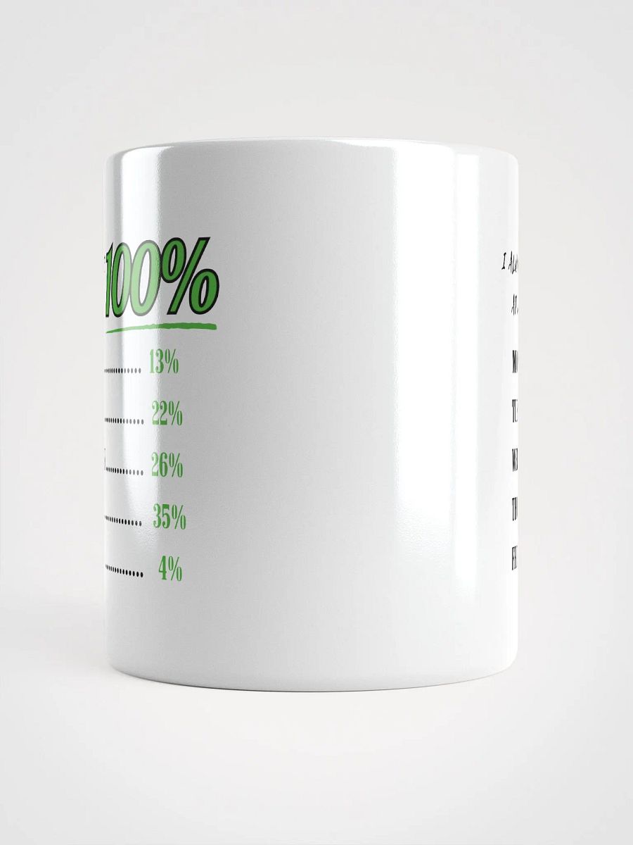 Sarcastic Work Mug – I Always Give 100% at Work product image (5)
