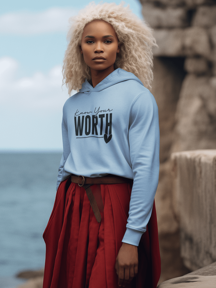Know Your Worth Hoodie product image (6)