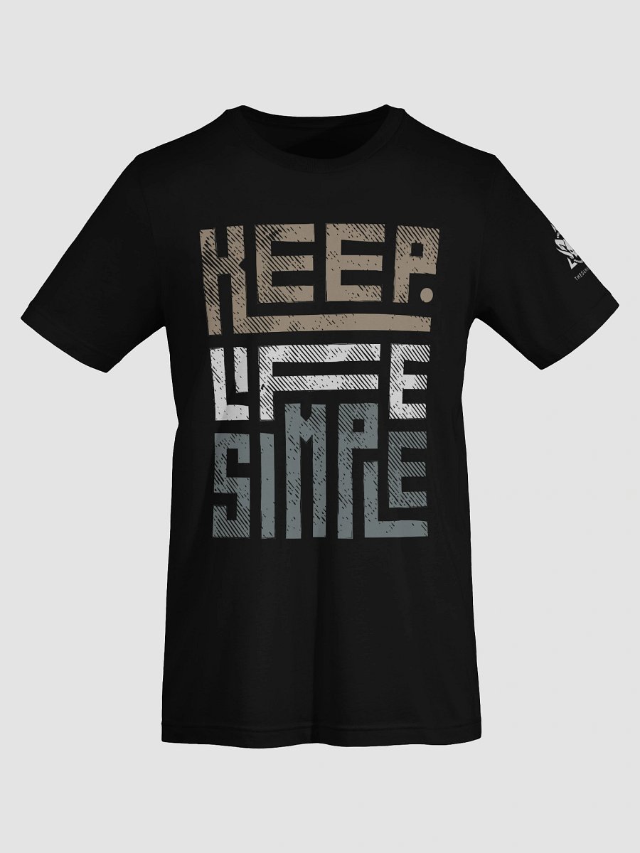 Keep Life Simple: Stylized T-Shirt product image (7)