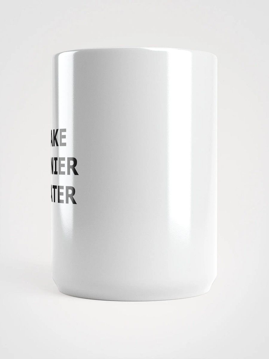 LAKE LANIER WATER MUG BLACK/WHITE product image (6)