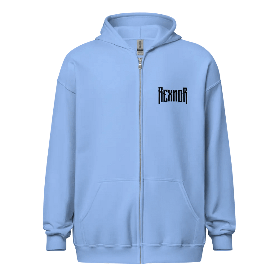 REXNOR Berserker Zip Hoodie (Black Logo) product image (3)