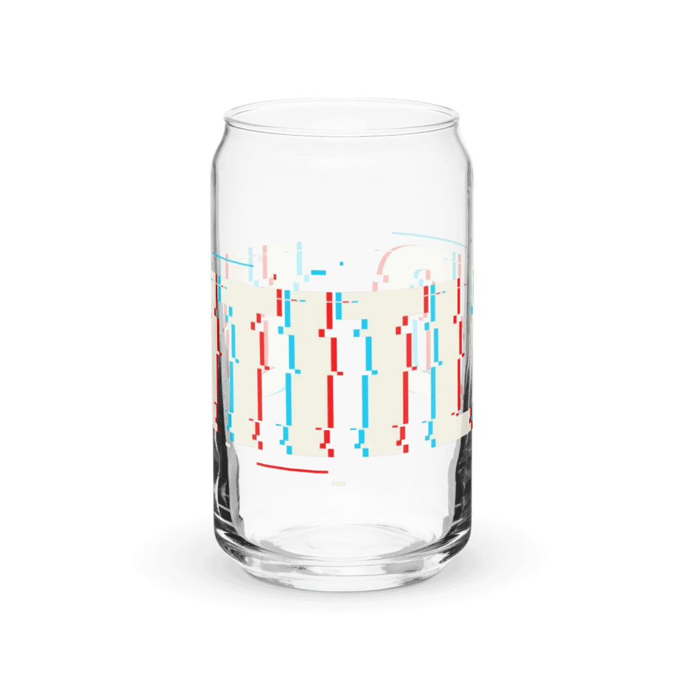 UNTITLED 16OZ GLASS WITH LID product image (2)
