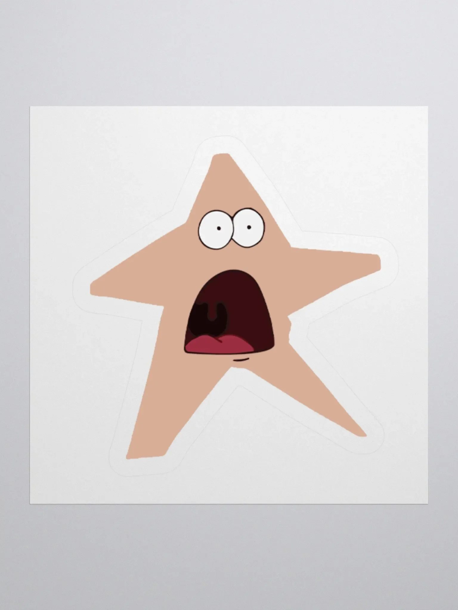 Pat Star Sticker product image (1)