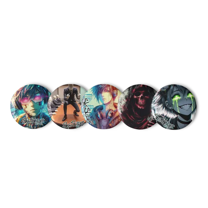ShsSlayer Pin Button Set product image (1)