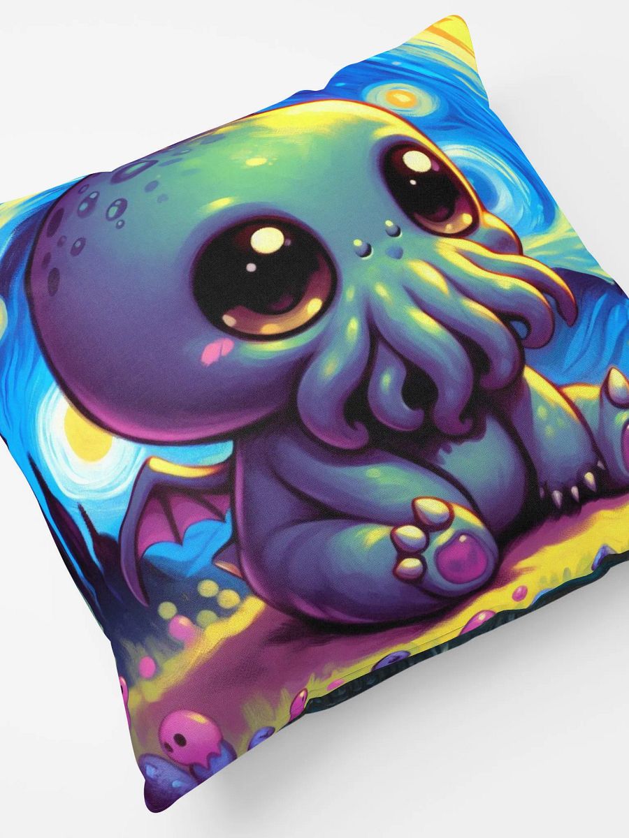 Starry Nights with the Cthulhus Pillow product image (8)