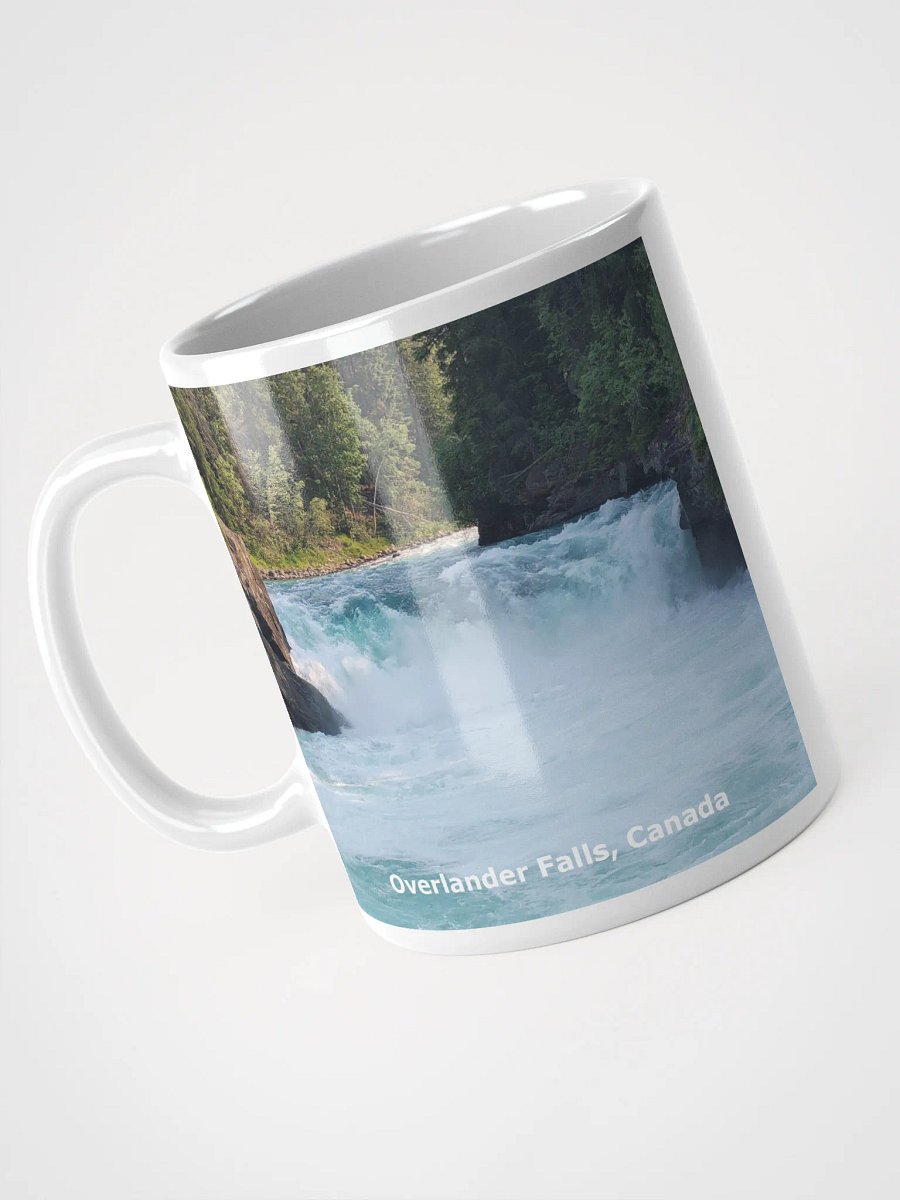 White Glossy Mug - Overlander Falls product image (5)