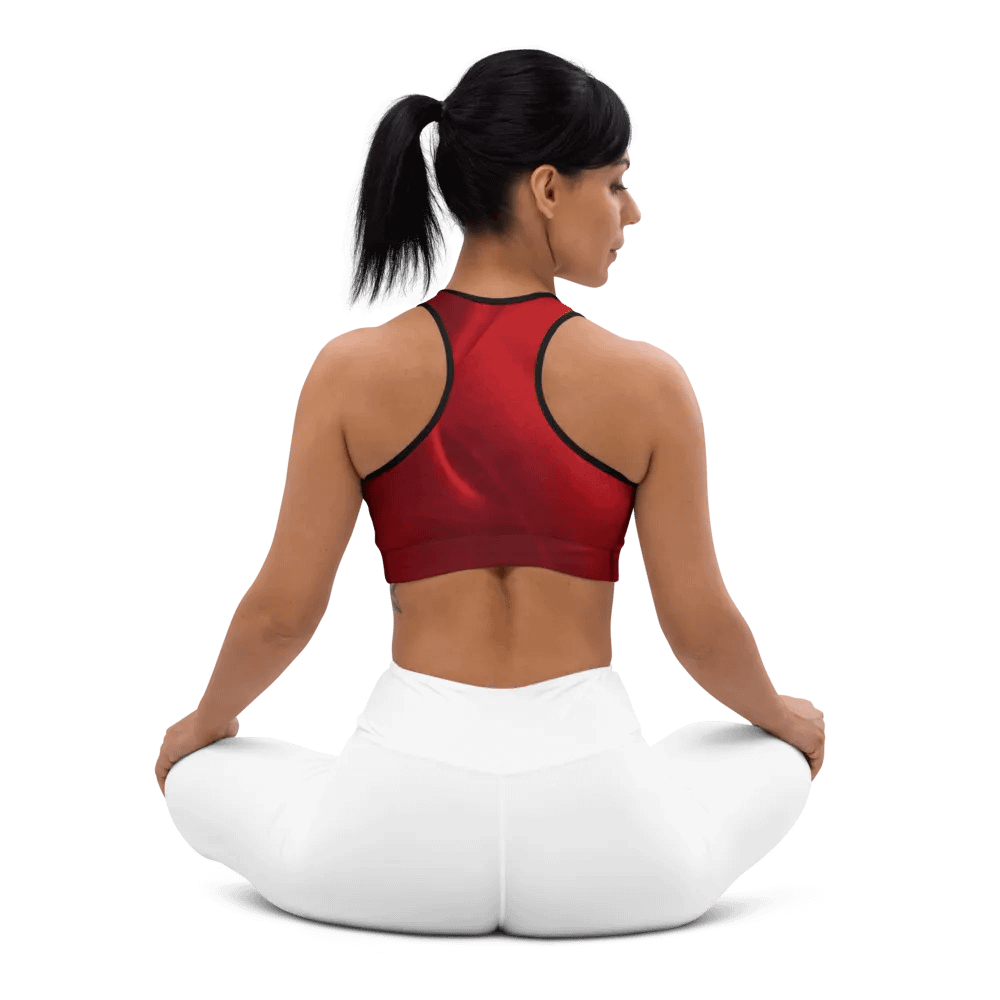 Radiant Red Sports Bra product image (9)