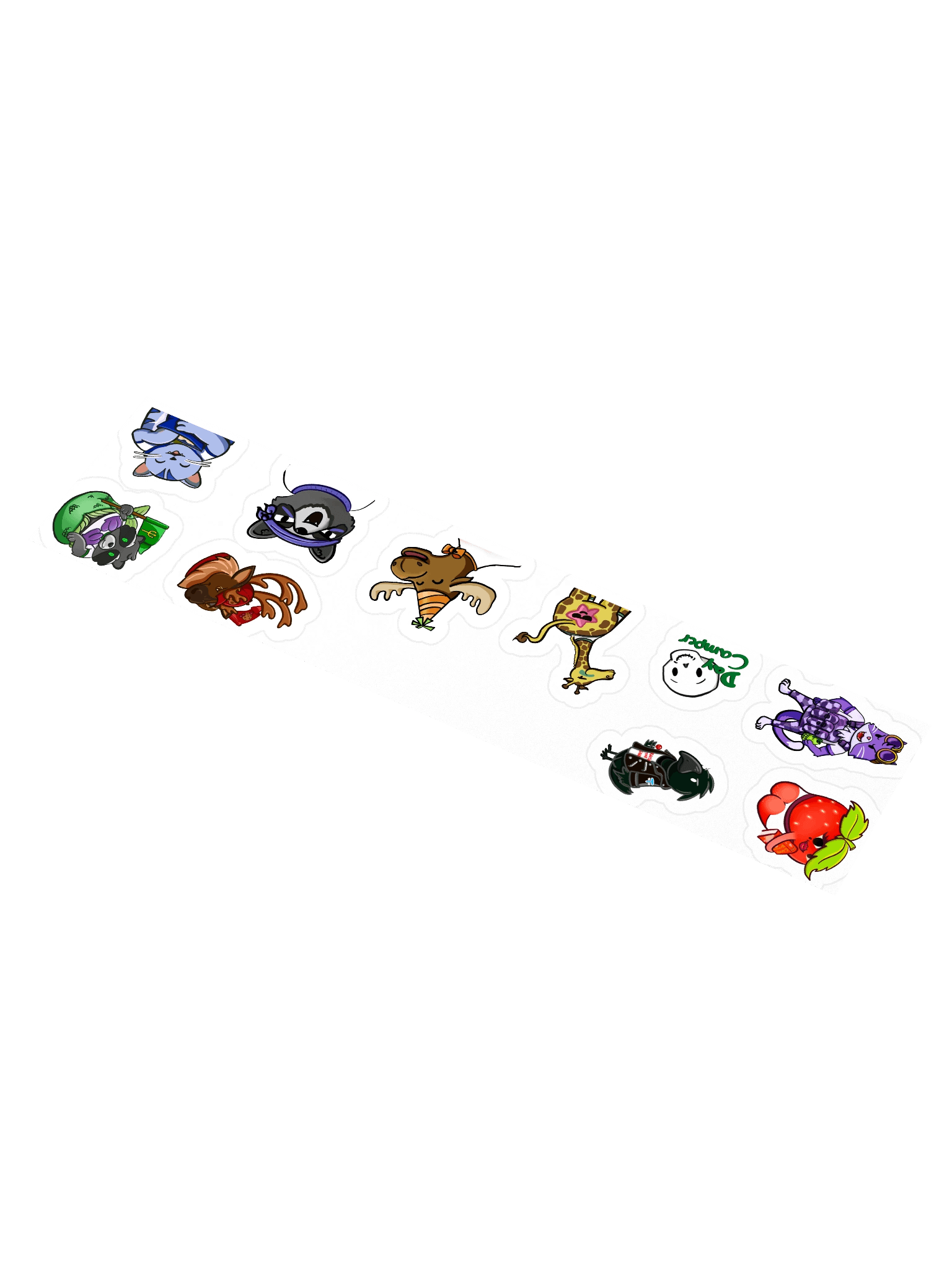 Legacy Camp Sticker sheet product image (1)