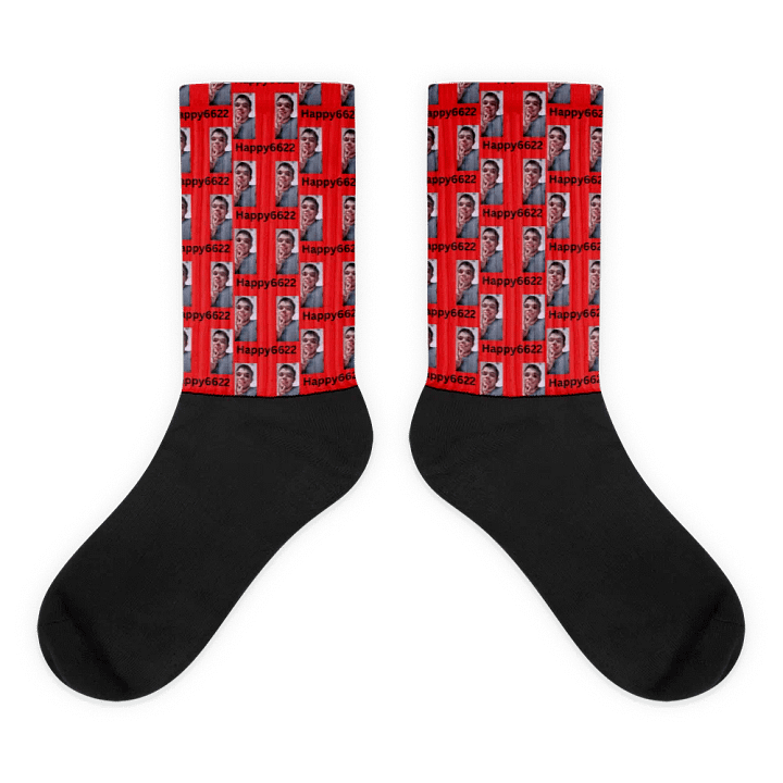 Peace Sign Smiles Sublimated Socks product image (1)