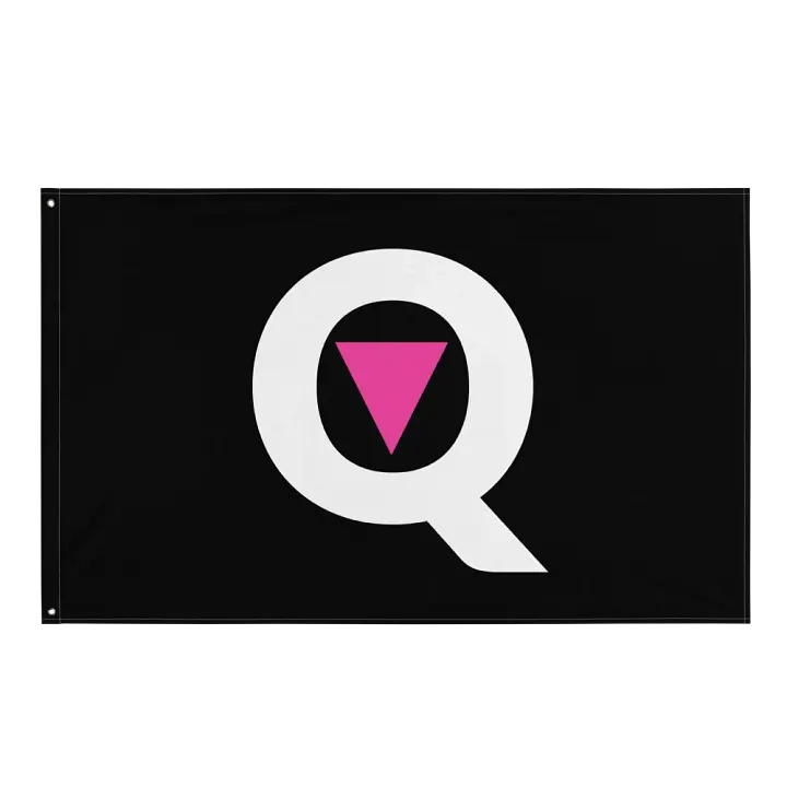 Q (Is For Queer) Blag Flag product image (1)