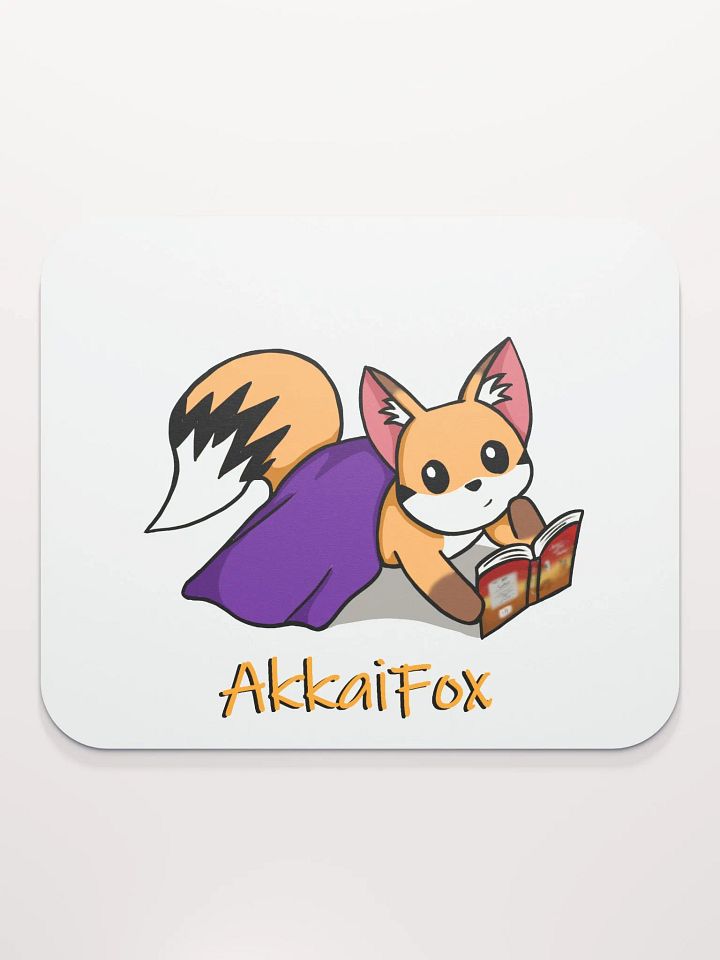 Fox Reading Mouse Pad product image (2)