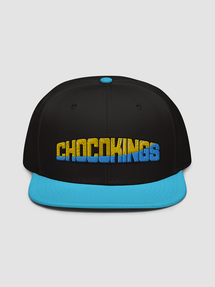 [Chocokings] Alt Logo Color black on blue- Snapback product image (2)