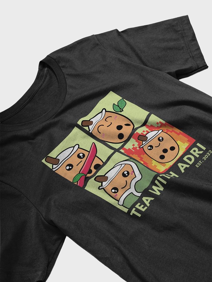 Boba Moods Short Sleeve, Black - 2 Year Anniversary Edition product image (2)