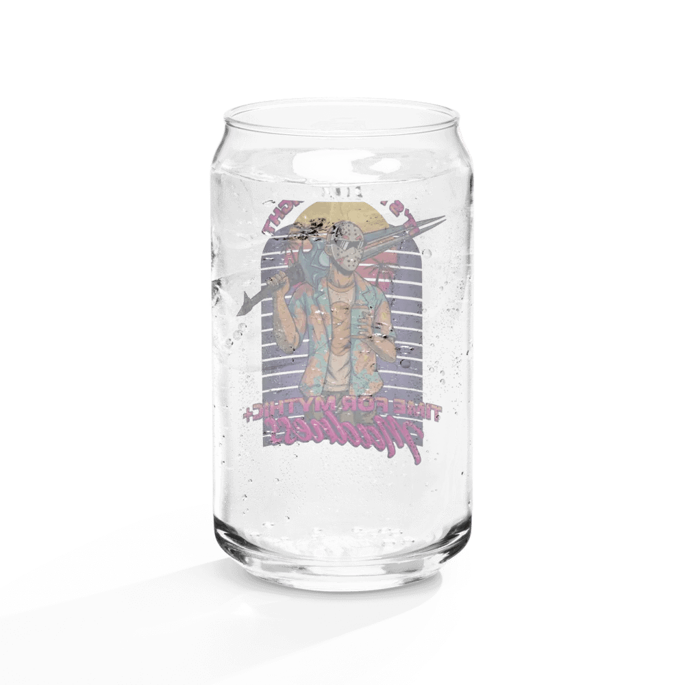 Synthwave Mythic+ Madness Can-Shaped Glass product image (9)