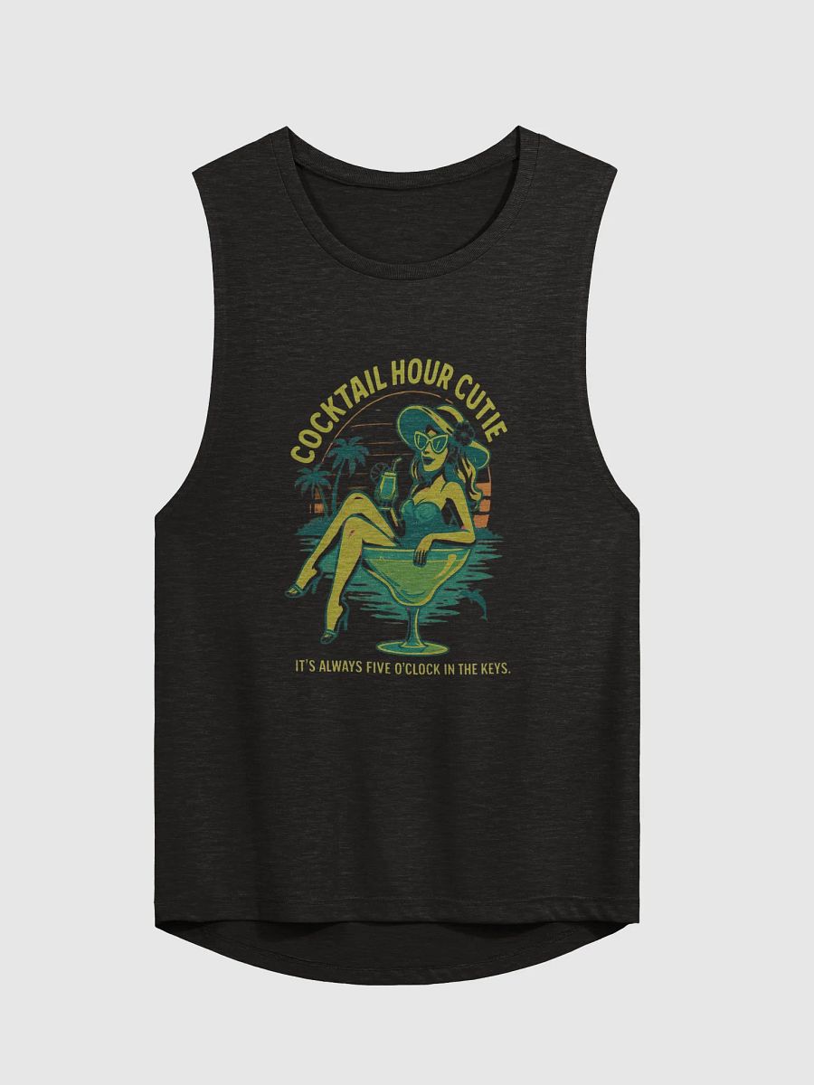 Cocktail Hour Cutie Ladies Ultra-Soft Tank Top product image (2)