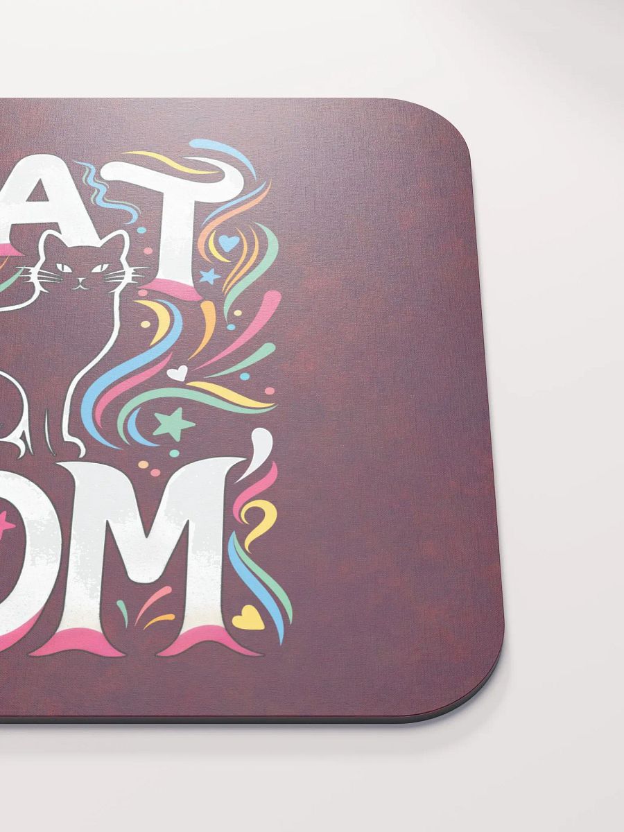 Cat Mom Vibes Mouse Pad product image (7)