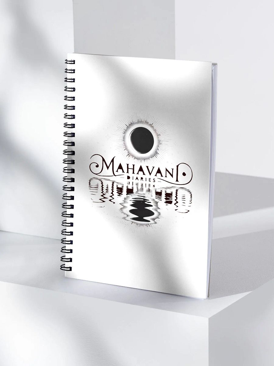 Mahavani Diaries – 140-Page Spiral Notebook for Reflection & Creativity product image (4)