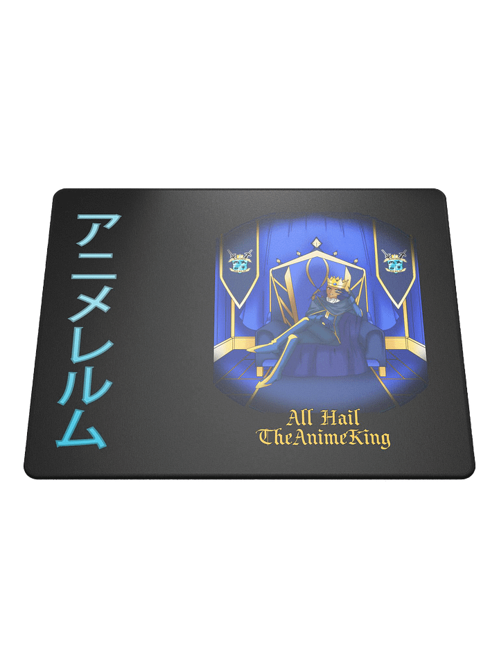 All Hail TheAnimeKing Gaming Mousepad product image (1)